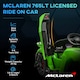 image 3 of AIYAPLAY McLaren 765LT Licensed 12V Kids Ride on Car w/ MP3 Music, Green
