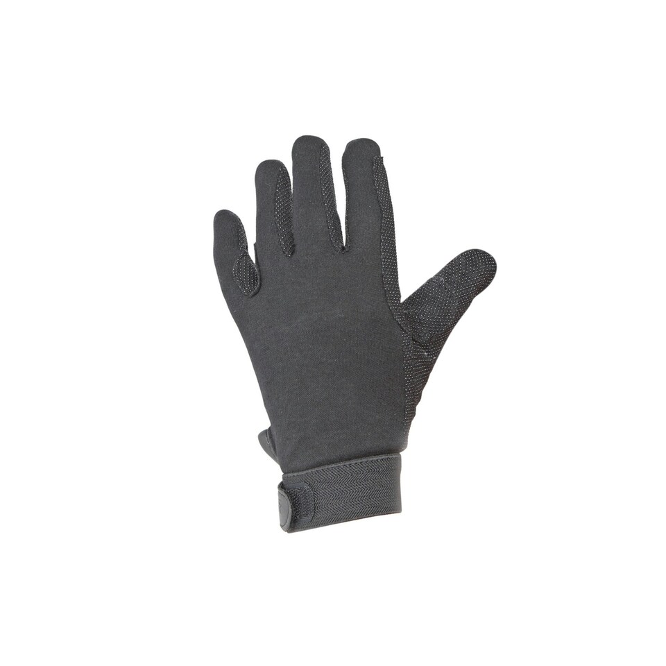 image 1 of Shires Unisex Adult Newbury Gloves - Black - S | Black | S
