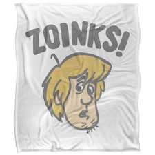 Scooby Doo Zoinks Shaggy Blanket - Multicoloured - One Size