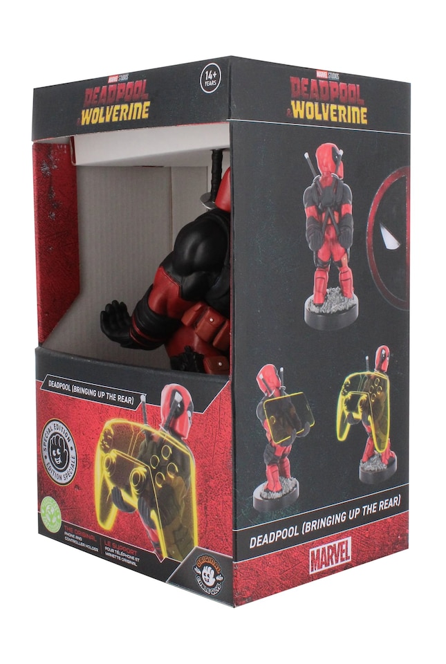 image 1 of Cable Guys Originals Marvel Deadpool 'Bringing Up The Rear' Controller Holder and Phone Stand