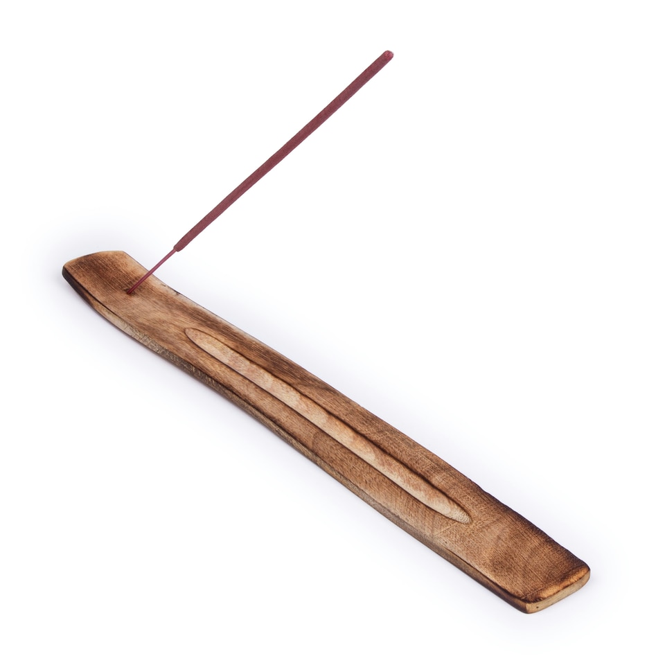 image 1 of Pack of 40 Nag Champa Incense Sticks & Holder