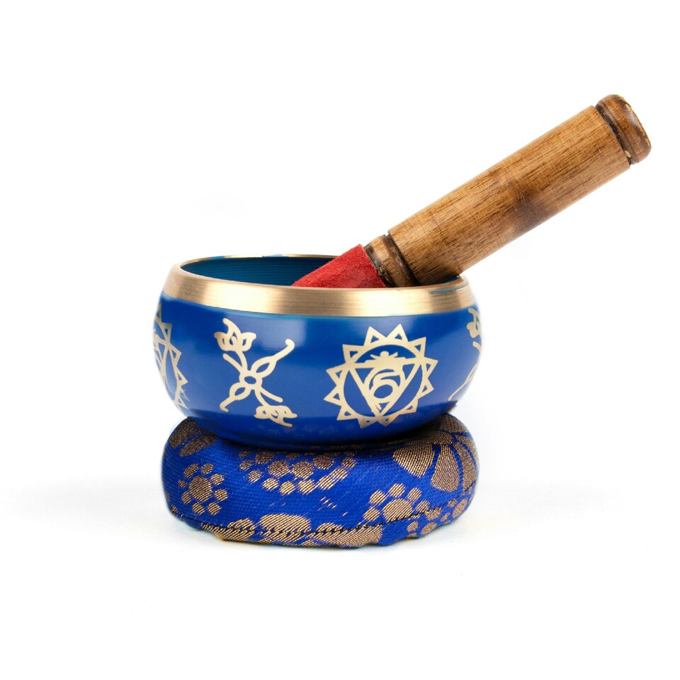 image 1 of Myga Throat Chakra Singing Bowl