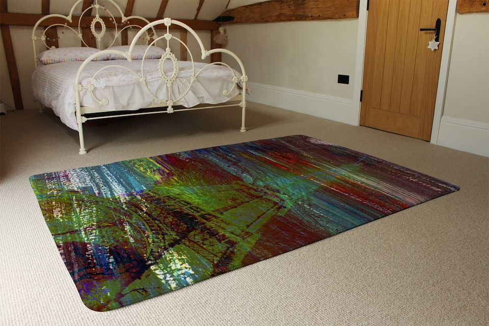 image 1 of Eiffel Tower Rug | Multi