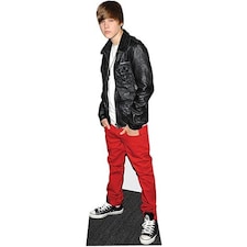 Justin Bieber Leather Jacket Lifesize Cardboard Cutout 169cm