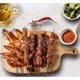 image 2 of Barbecue Skewer Set Algon Metal 35 cm 12 Pieces (24 Units)