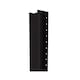 image 1 of Durapost Classic Black Fence Post (L) 1.8m 2 Pack