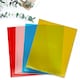 image 4 of Pack of 200 A4 Assorted Colour L Shaped Open Top and Side Report File Folders