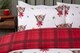 image 2 of Fergus Microfibre Checkered Reversible Duvet Cover Set with Pillowcase | Multi | Double | 1