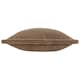 image 2 of Furn Kallu Faux Fur Polyester Filled Cushion Brown | 50 cm x 50 cm
