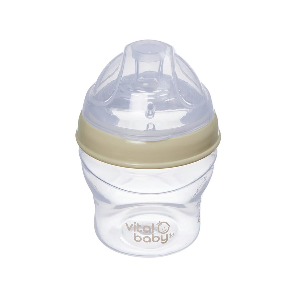 image 1 of Vital Baby Nurture breast like bottle 150ml 2pk Clear | One Size