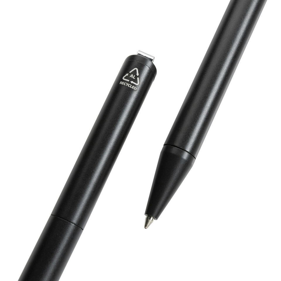 image 1 of XD Collection Xavi Recycled Pen - Black - 14.2cm x 1cm