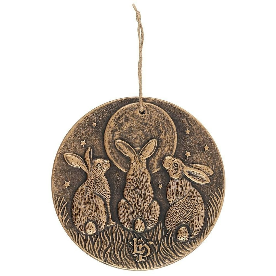 Lisa Parker Moon Shadows Plaque - Bronze - One Size