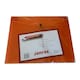 image 2 of Pack of 12 Janrax A3 Orange Document Wallets - Button Stud Folder