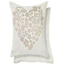 Love Heart Cushion Cover Natural Brown | Natural