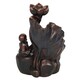 image 3 of Something Different Buddha Backflow Incense Burner - Brown - One Size