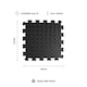 image 5 of Phoenix Fitness Black Floor Tile