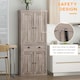 image 5 of HOMCOM Freestanding Pantry Cupboard Storage Cabinet Home Organizer Furniture
