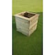 image 4 of Multi Pack of 3 - Deluxe Square Planter - Timber - L47 x W47 x H46 cm - Fully Assembled | Brown