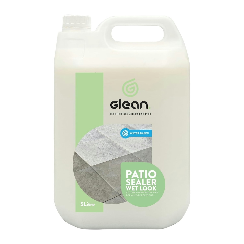 Glean Water Based Patio Sealer - Natural - 5l