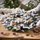 image 2 of DIY XL Snow White Wreath - 76cm