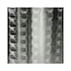image 5 of Zendaya Embossed Metal Planter with Stand Silver