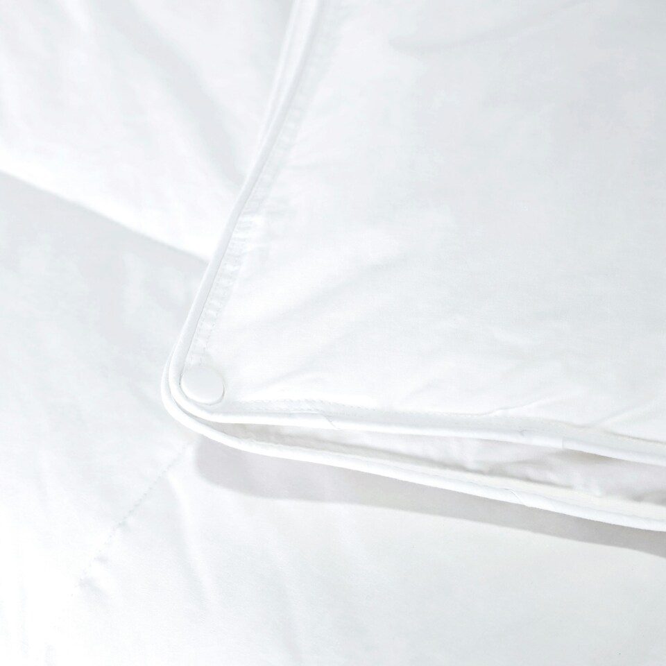 image 1 of Duck Feather & Down Duvet - All Seasons (4.5 + 9 Tog) Superking White | White | Super King