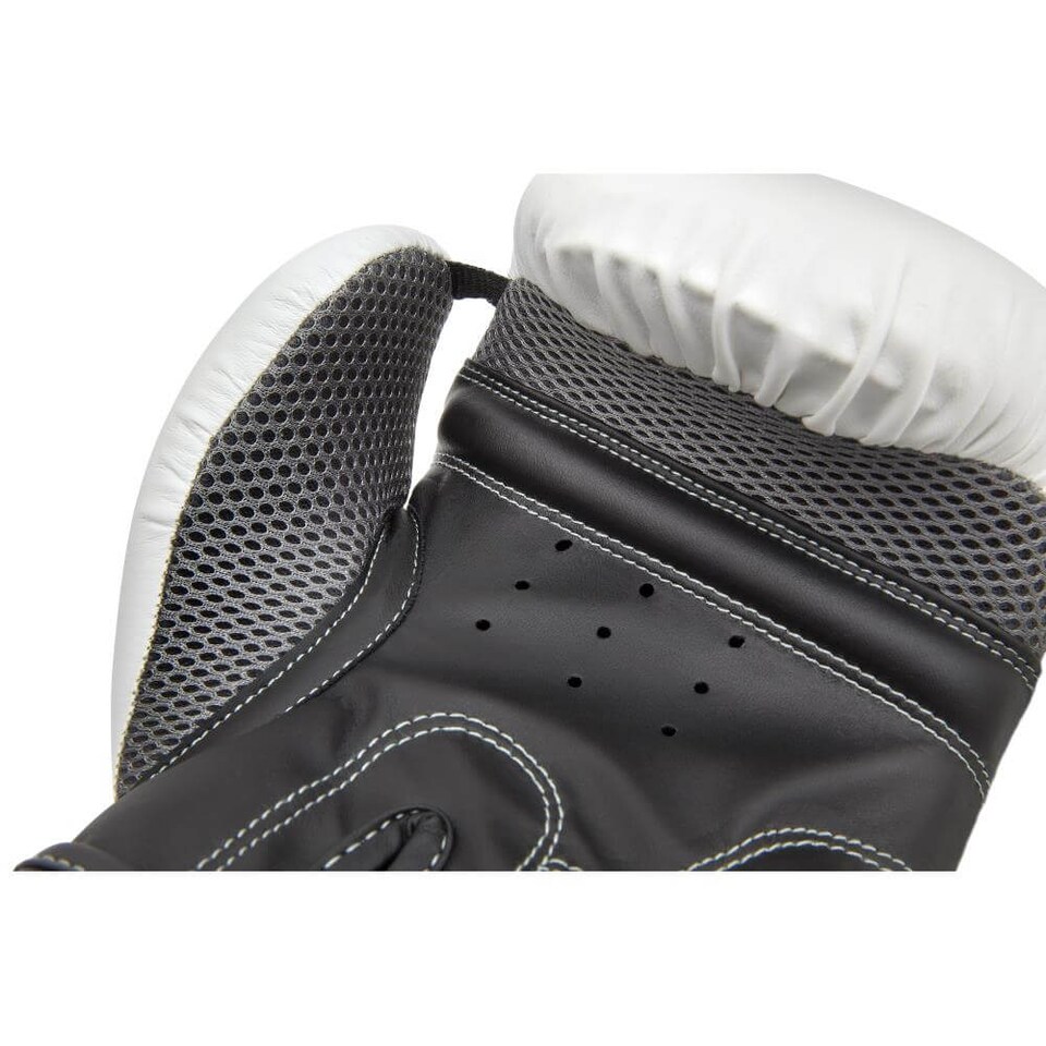 image 1 of Reebok Boxing Gloves, Red/White — 10oz, Hook and Loop | Multi | Red/White | 10oz