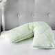 image 1 of Memory Foam V Shape Pillow Orthopedic Maternity Support Soft Cover Green