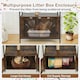 image 6 of COSTWAY Enclosure Litter Box Industrial 150CM Cat Tree