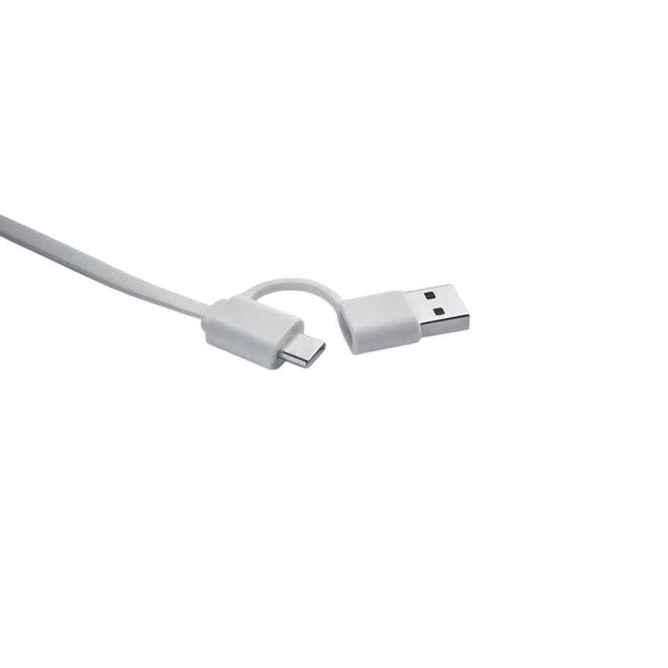 image 1 of MidOcean Linea Retractable Connector Cable - White - One Size