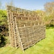 image 3 of Primrose Hazel Hurdle Fence Panel Premium Woven Wattle Weave 6ft x 4ft 6in