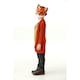 image 3 of Bristol Novelty Childrens/Kids Deluxe Fox Costume - Orange/Green/White - 3-4 Years 3