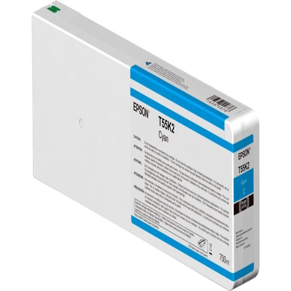 Epson Cyan P Series Ultrachrome HDX/HD Ink cartridge 700ml - C13T55K200 N/A