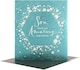 image 4 of Silver Foil Confetti Garland Design Son Birthday Card