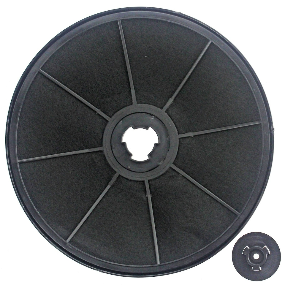 image 1 of SPARES2GO Carbon Charcoal Filter compatible with Moffat MCH660B MCH660W MCH660X MCH662G MH65B MH65W Cooker Hood