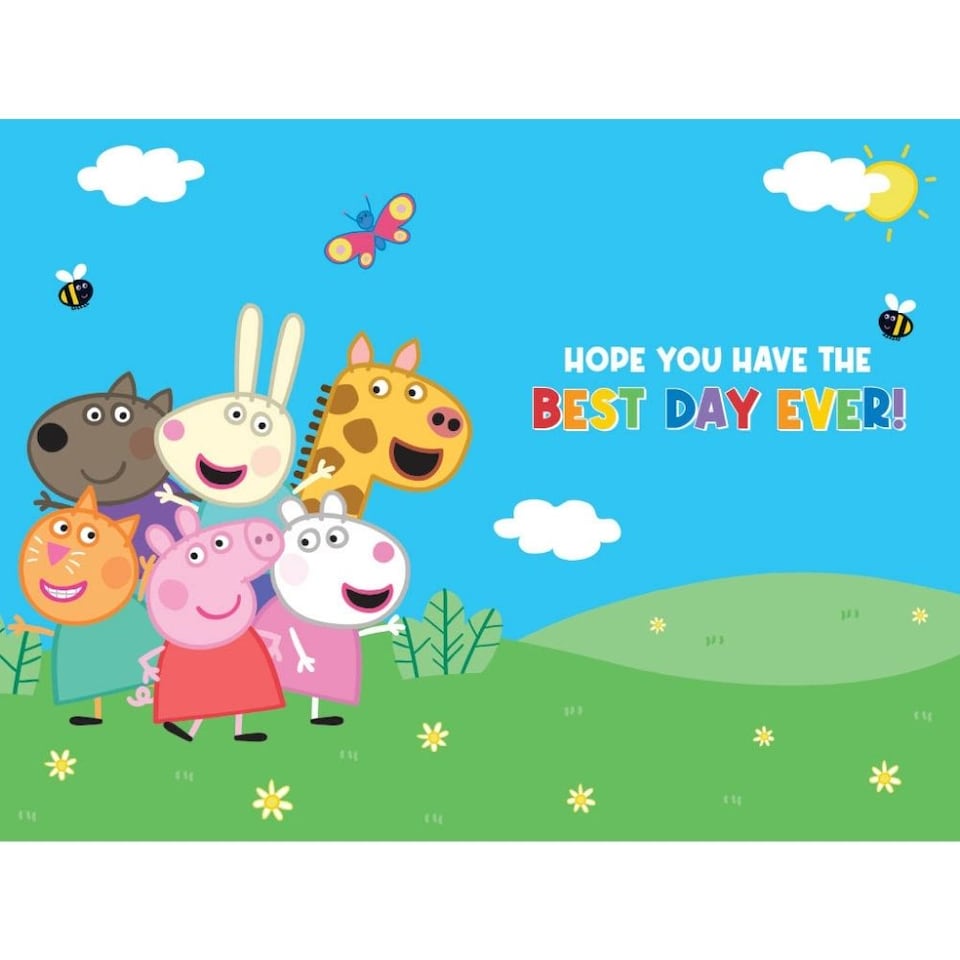 image 1 of PEPPA PIG LENTICULAR 3D-EFFECT CARD
