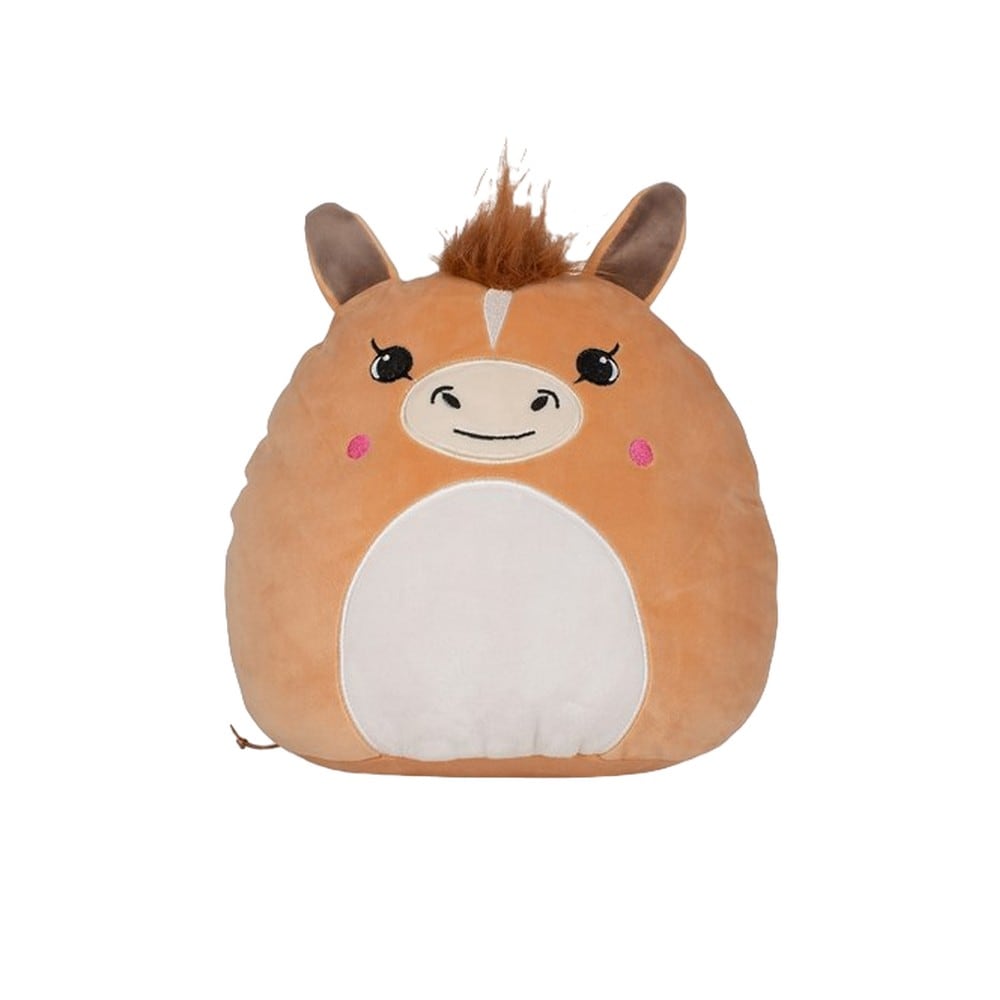 Mumbles Squidgy Pony Plush Toy Brown Light Brown One Size 1