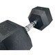 image 3 of HXGN Pro Hex Dumbbells — Pair, 22.5 kg Each, Knurled Steel Handles | Multi | 22.5kg