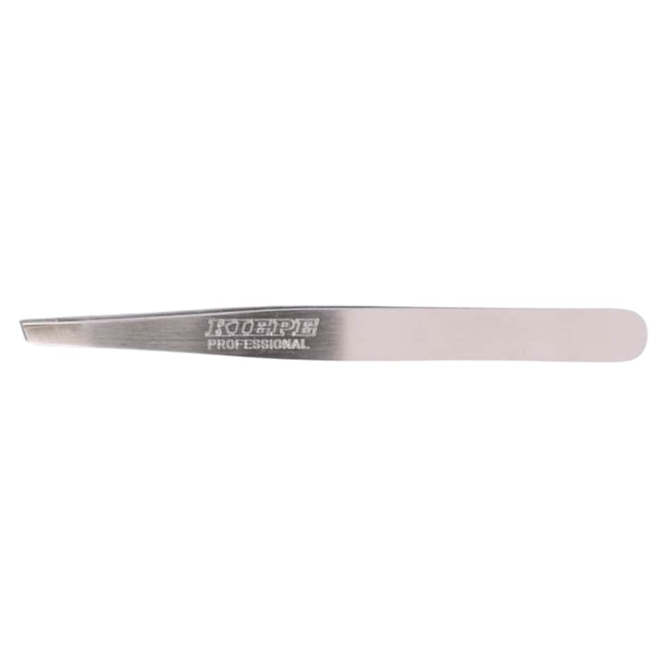 image 1 of Kiepe  - 5114.4 Tweezer Stainless Steel Oblique Tips 3 Inch (8cm)