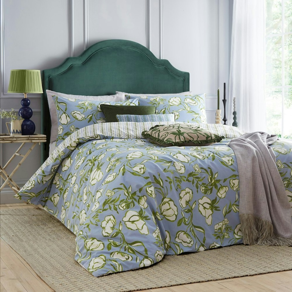 image 1 of Wylder Albera Floral Super King Duvet Cover Set