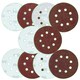 image 4 of 125mm Mixed Grit Hook And Loop Sanding Abrasive Discs Mixed Grit 150 Pack
