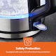 image 8 of GEEPAS Electric Kettle 2 Slice Bread Toaster & Microwave Kitchen Set