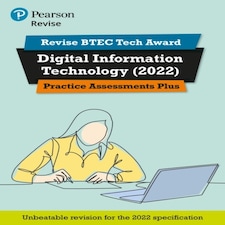Pearson Revise Btec 2022 Tech Award Digital Information Technology Practice Assessments Plus - For 2026 2027 Exams
