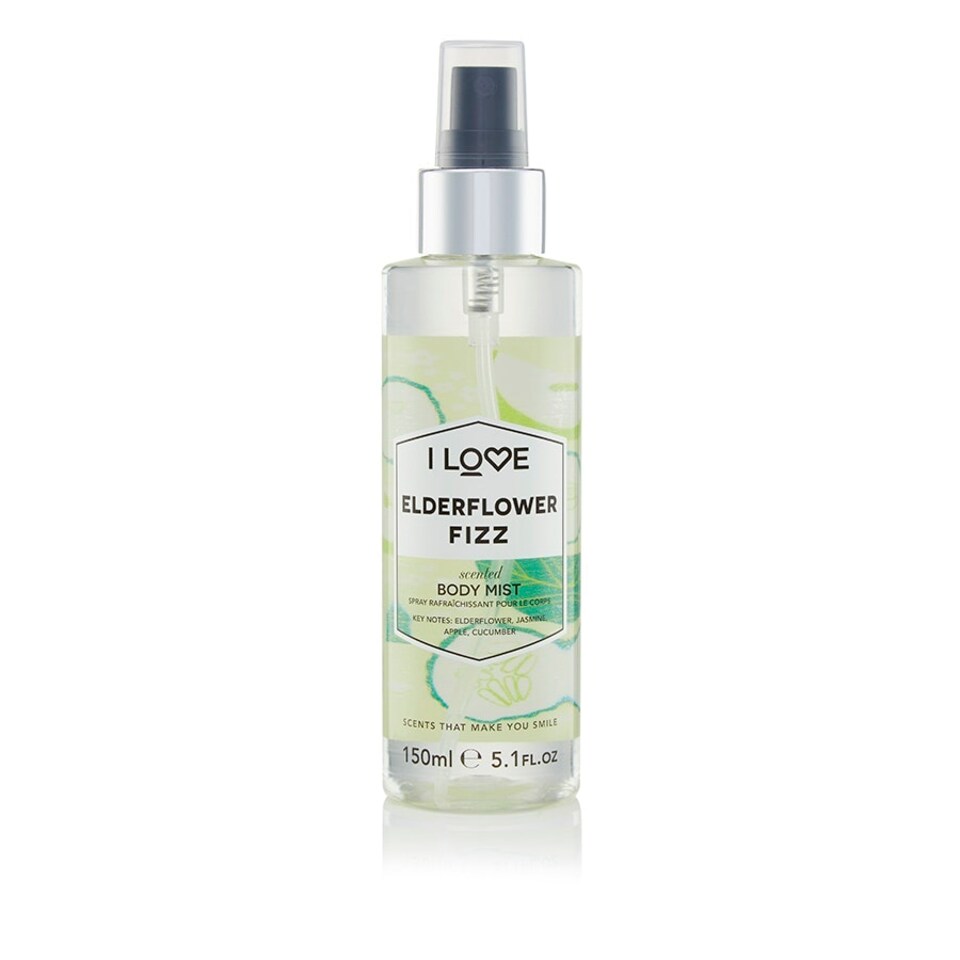 image 1 of I Love Elderflower Fizz Scented Body Mist 150ml