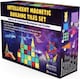 image 9 of Desire Deluxe Magnetic Tiles Building Blocks Construction Toys for Boys & Girls 47pc – STEM Learning Educational Toy for Kids Age 3 4 5 6 7 8 Year Old Gift