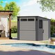 image 5 of Suncast Cabana Entertainment Shed & Bar 8x7 | Grey