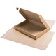 image 3 of 50 x Brown Small Single Wall Die Cut Packing Shipping Boxes C5 Brown