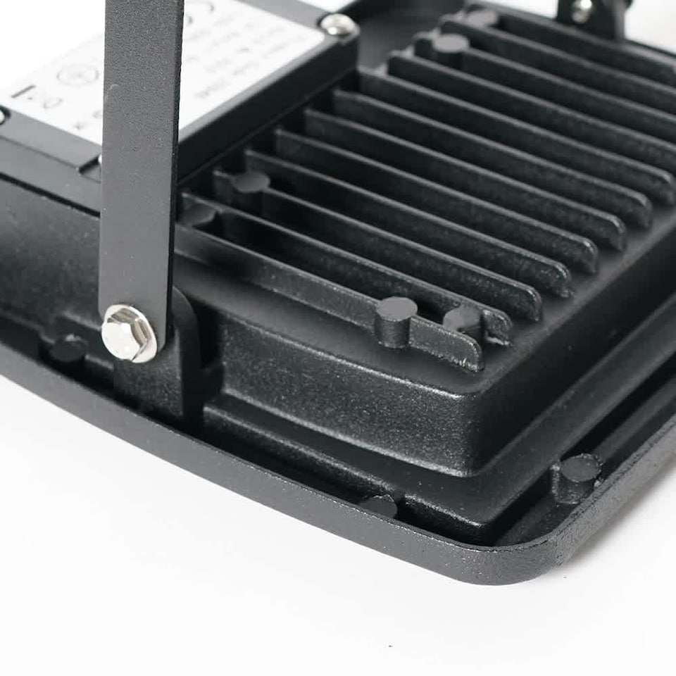 image 1 of ValueLights LED 30w IP65 Black Outdoor Garden Flood Wall Light In Cool White