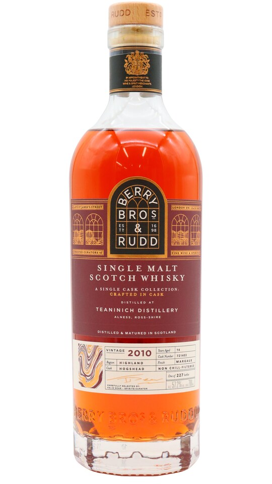 image 1 of Teaninich - Berry Bros & Rudd - Crafted In Cask - Margaux Wine Finish 2010 14 year old Whisky | Multi | 1