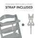 image 2 of Hauck Alpha+ Wooden Highchair - Grey